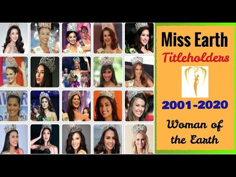 Miss Earth Titleholders Miss Earth Winners Miss Earth 2001 2020 Miss Earth Own That Crown