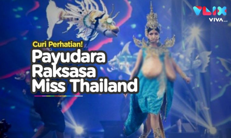 Gaun Payudara Raksasa Bikin Heboh Miss Universe