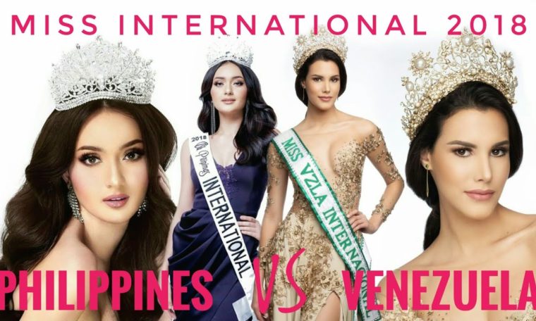 MISS INTERNATIONAL 2018 (Philippines vs Venezuela)