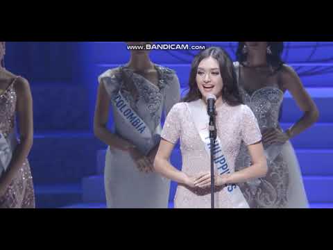 Ahtisa Manalo of Philippines Final Speech Miss International 2018