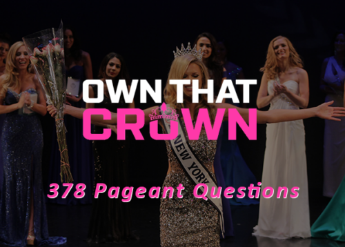 Pageant Questions