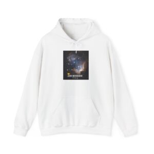 Judah Merchandise Real Black Boy’s Face In Heaven Design| Astral Vibes, Gift for Sci-Fi Lovers, Unisex Hoodie, Space-Themed Apparel!