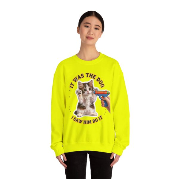 Copy of Funny Cat Crewneck Sweatshirt - Perfect for Cat Lovers, Gifts for Friends, Humor Apparel, Cozy Sweater, Pet Lover Sweatshirt - Image 24