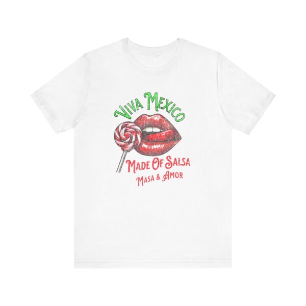 Viva Mexico Salsa Tee - Fun & Bold Graphic Shirt for Food Lovers, Perfect for Cinco de Mayo, Cultural Celebrations, Summer Parties, Gifts, - Image 9