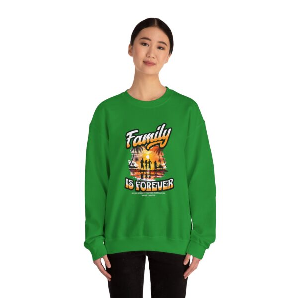 Family Is Forever Crewneck Sweatshirt, Unisex Sweatshirt for Family Gatherings, Cozy Family Gift, Casual Everyday Wear, Matching Family - Image 20