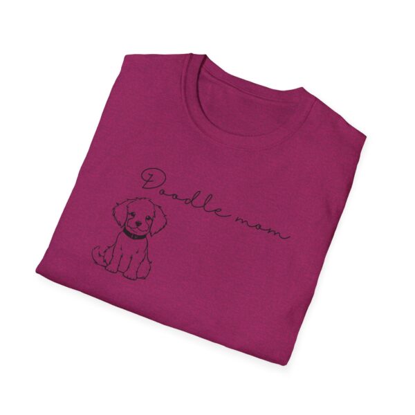 Doodle Mom Unisex Softstyle T-Shirt, Pet Lover Gift, Animal Lover Tee, Dog Mom Apparel, Cute Graphic Tee, Mother's Day Wear - Image 40