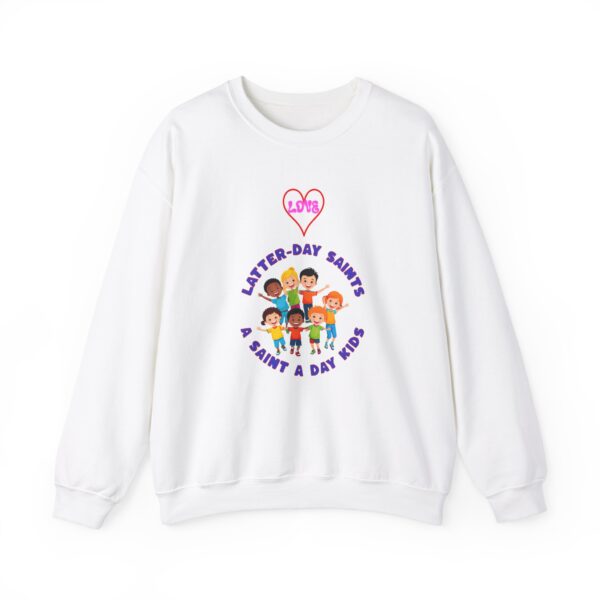 Cute Latter-Day Saints Kids Sweatshirt, Faith-Based Apparel, Mormon Kids Gift, Religious Crewneck, Family Gatherings, Birthday - Image 5