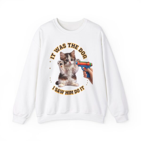 Copy of Funny Cat Crewneck Sweatshirt - Perfect for Cat Lovers, Gifts for Friends, Humor Apparel, Cozy Sweater, Pet Lover Sweatshirt - Image 5