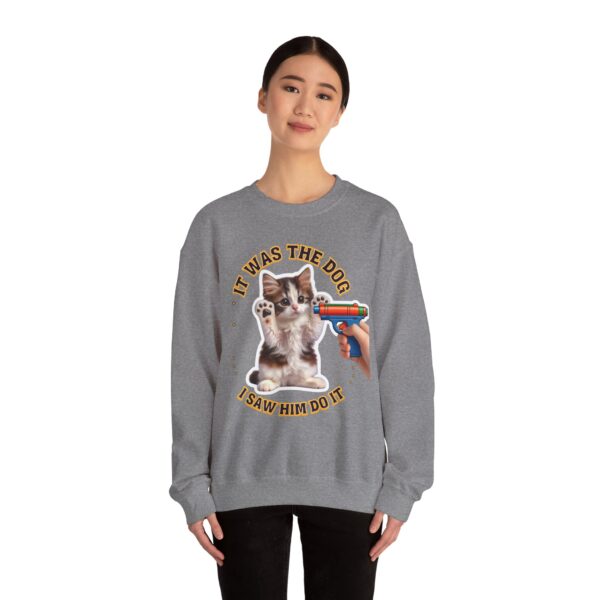 Copy of Funny Cat Crewneck Sweatshirt - Perfect for Cat Lovers, Gifts for Friends, Humor Apparel, Cozy Sweater, Pet Lover Sweatshirt - Image 28