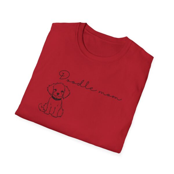 Doodle Mom Unisex Softstyle T-Shirt, Pet Lover Gift, Animal Lover Tee, Dog Mom Apparel, Cute Graphic Tee, Mother's Day Wear - Image 64