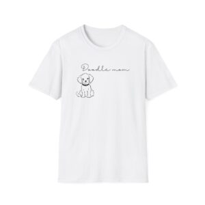 Doodle Mom Unisex Softstyle T-Shirt, Pet Lover Gift, Animal Lover Tee, Dog Mom Apparel, Cute Graphic Tee, Mother’s Day Wear