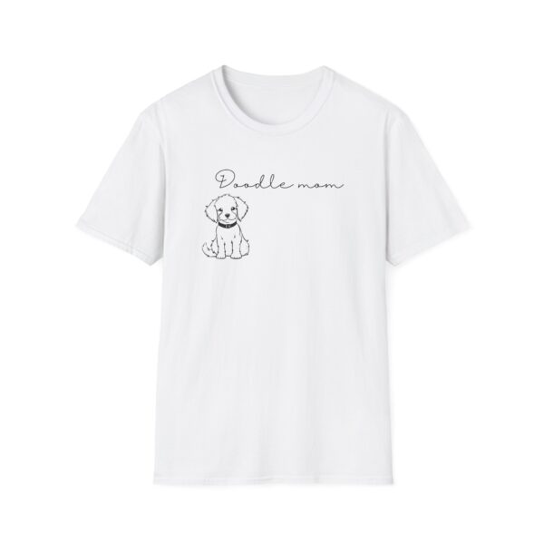 Doodle Mom Unisex Softstyle T-Shirt, Pet Lover Gift, Animal Lover Tee, Dog Mom Apparel, Cute Graphic Tee, Mother's Day Wear