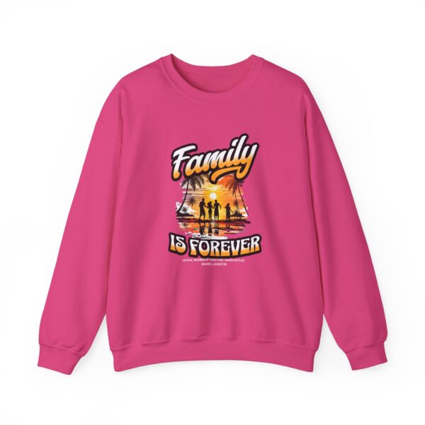 Family Is Forever Crewneck Sweatshirt, Unisex Sweatshirt for Family Gatherings, Cozy Family Gift, Casual Everyday Wear, Matching Family - Image 49